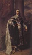 Charles I in Garter Robes (mk01), Peter Paul Rubens